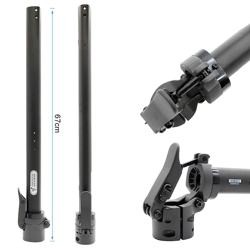 Schwarzer Mast Nienebot Max G2 Ninebot