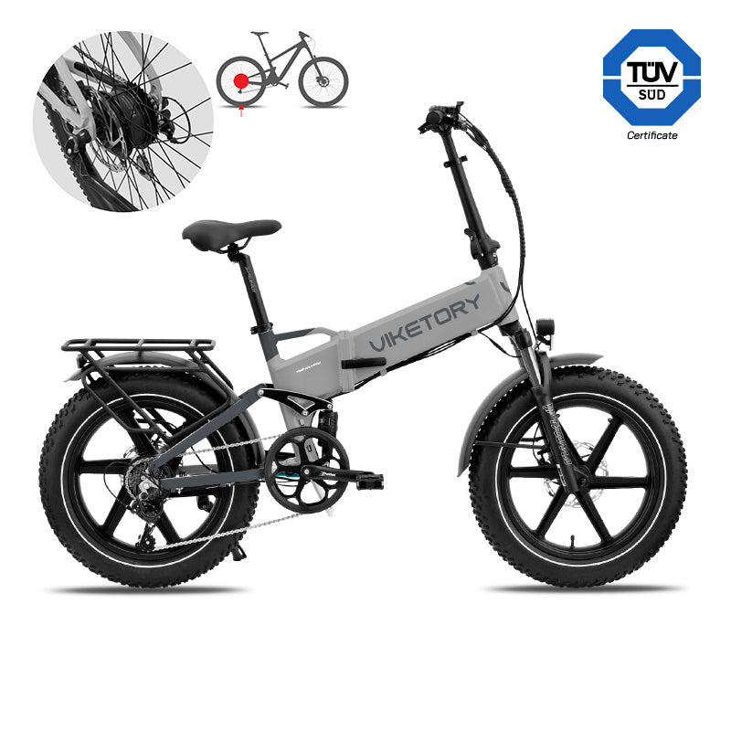 BRAVE - Fatbike plegable - Gris