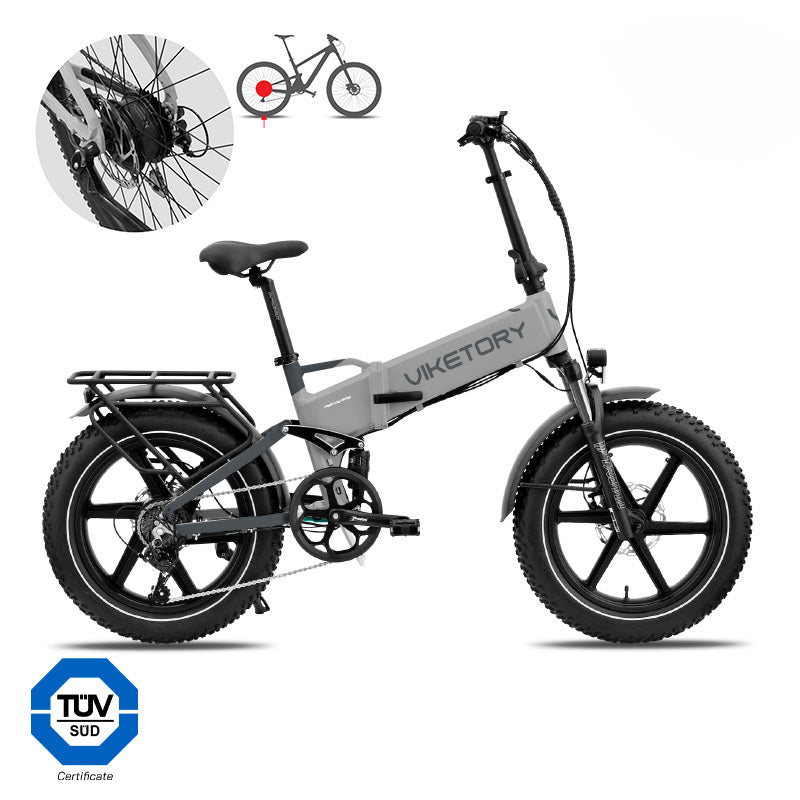 BRAVE - Fatbike faltrad - Grau