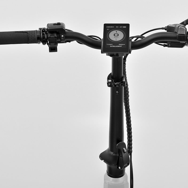 BRAVE ebike FATBIKE Folding Orange/Grey