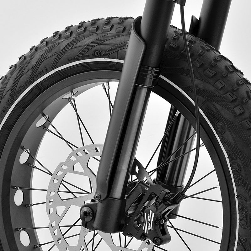 COMMANDO - Fatbike - Graphitgrau/Weiß