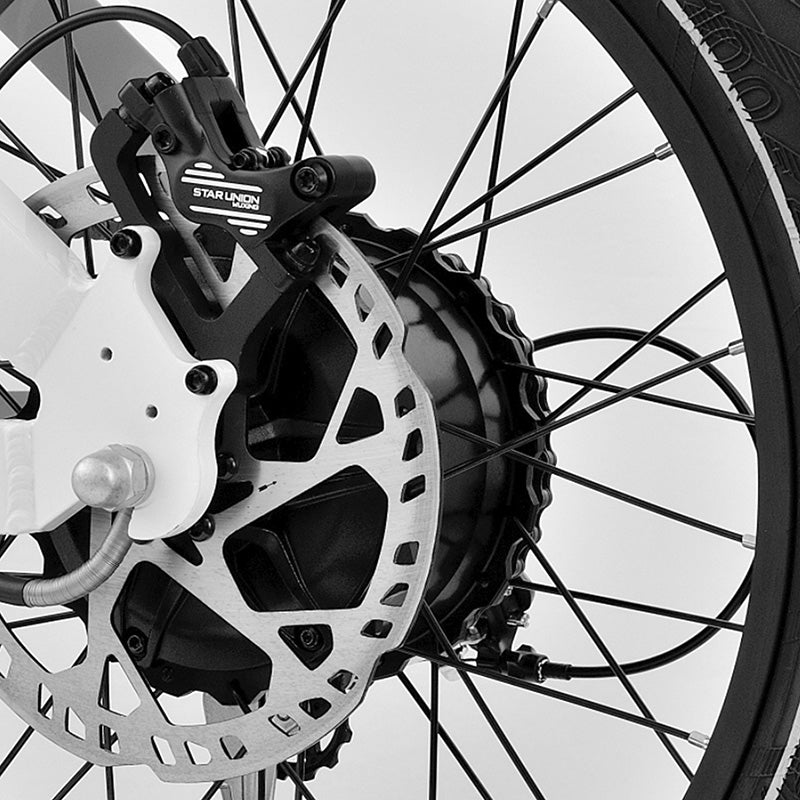 COMMANDO - Fatbike - Graphitgrau/Weiß