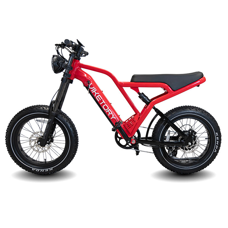 COMMANDO - Fatbike - Kirschrot