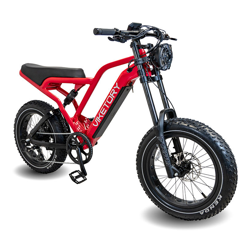 COMMANDO - Fatbike - Kirschrot