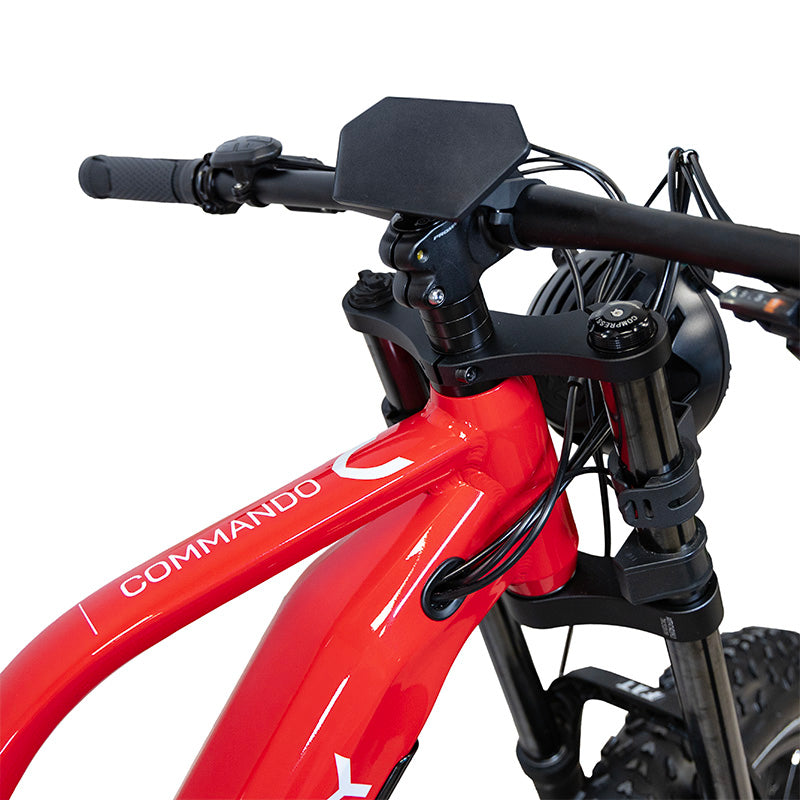 COMMANDO - Fatbike - Rosso ciliegia