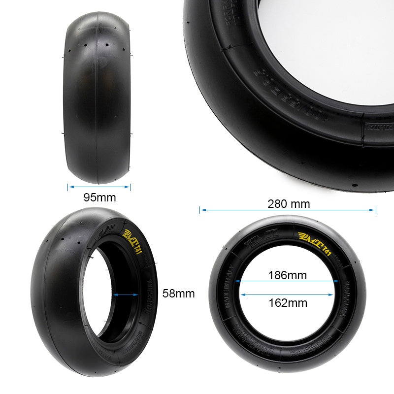 Tubeless-Reifen radial 100/55 R6.5 Slick PMT