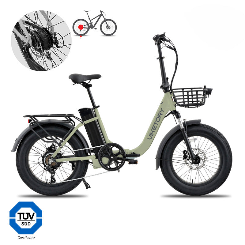 GRANIT - Fatbike pieghevole - Verde Giada