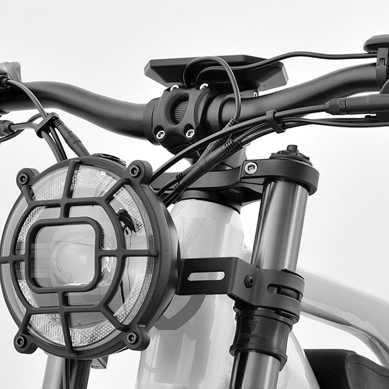 NAVY rower elektryczny FATBIKE Składany Granatowy/Biały