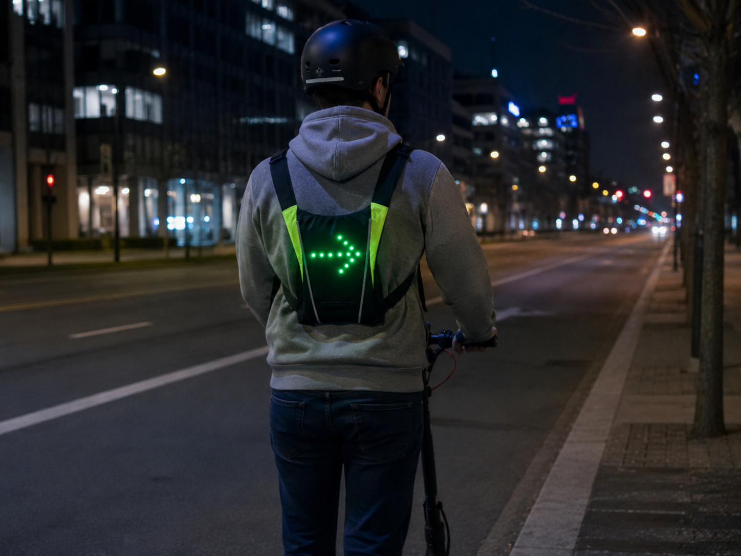 Chalecos reflectantes y accesorios de iluminación personal para patinete eléctrico y ebike