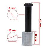 Stift 8/M6x52mm für Mast MI3