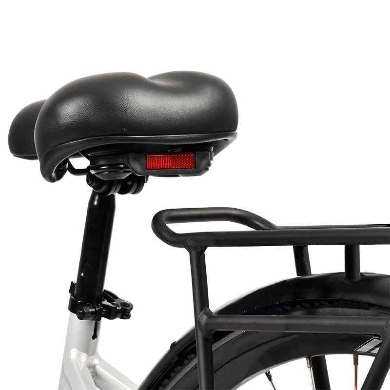 Bicicleta eléctrica urbana Arturo 700C con marco de aluminio y frenos de disco