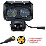 Faro con claxon KuKirin G3 Pro
