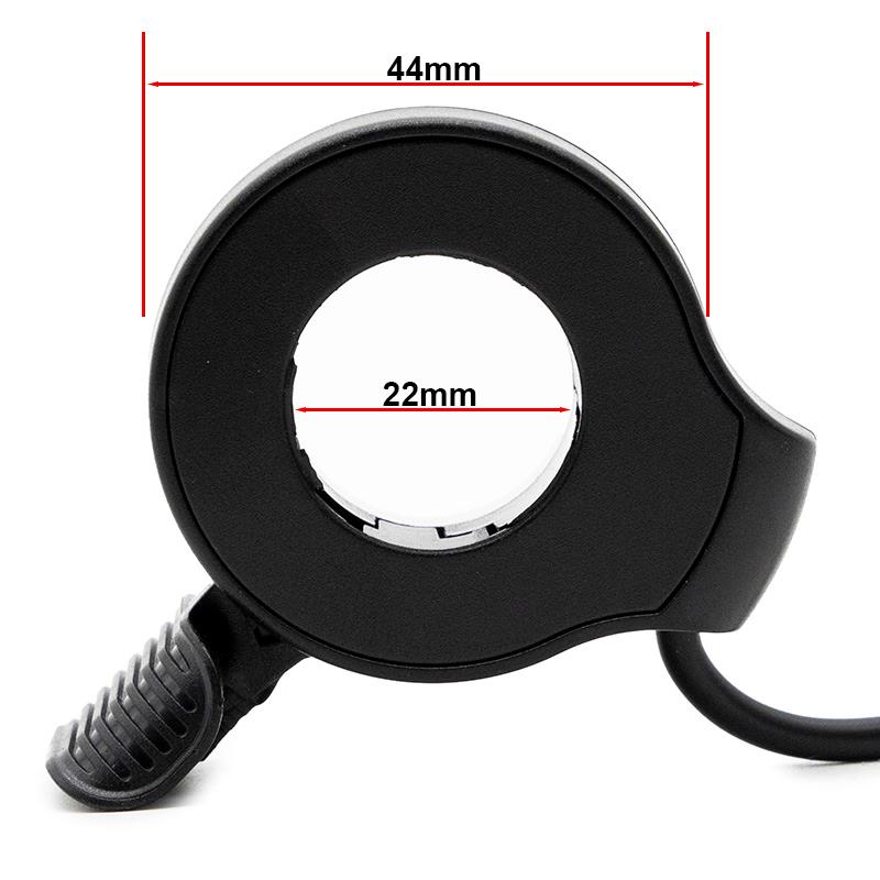 Accélérateur avec connecteur SM 1,8M noir