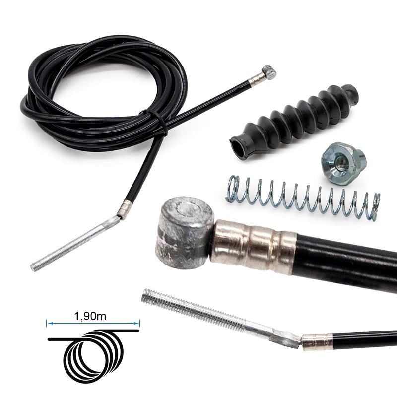 Cable de freno con camisa Dualtron Mini (trasero) - 1,90M