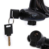 Lock with key EWLK002 blue
