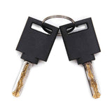 Lock with key EWLK002 blue