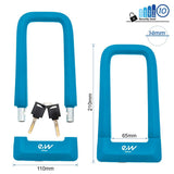 Candado en U de llave EWLK023