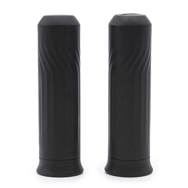 Punhos de silicone pretos para NIU - 2uds 