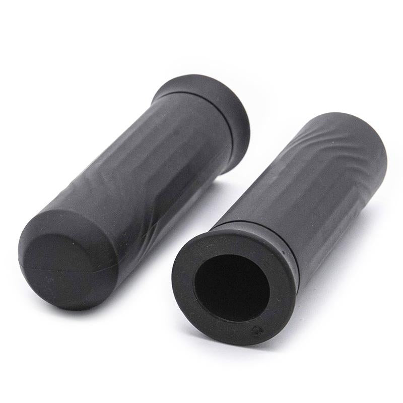 Punhos de silicone pretos para NIU - 2uds 