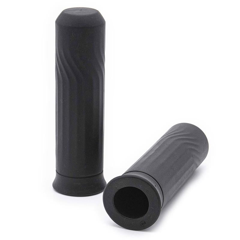 Punhos de silicone pretos para NIU - 2uds 