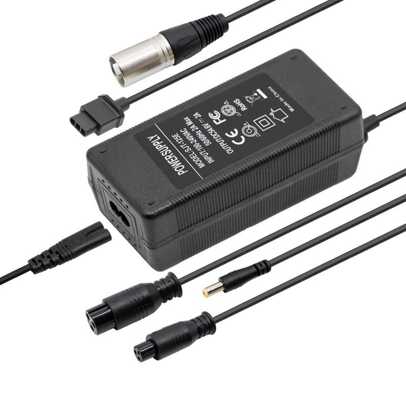 Multi-Connector Charger 36V - 52V 2A
