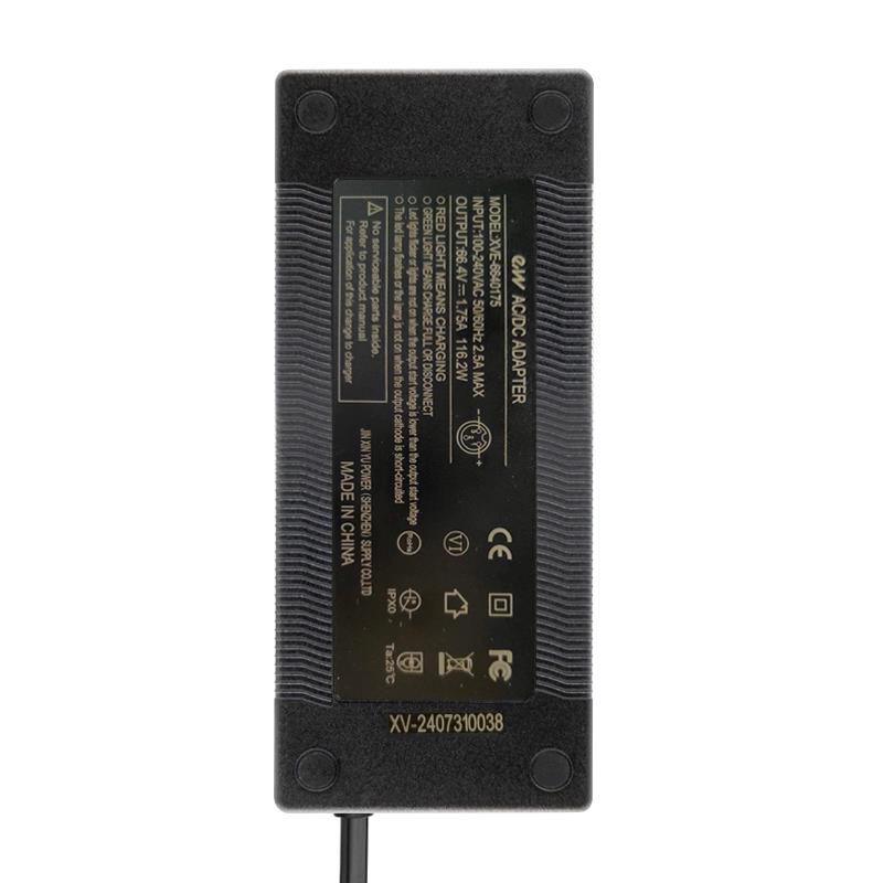 Cargador (48-60V) premium 2A conector Gx16 [Ewheel]