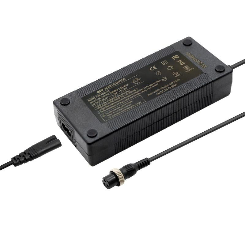 Cargador (48-60V) premium 2A conector Gx16 [Ewheel]