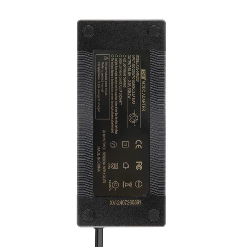 Cargador (48-60V) premium 2A conector Gx16 [Ewheel]