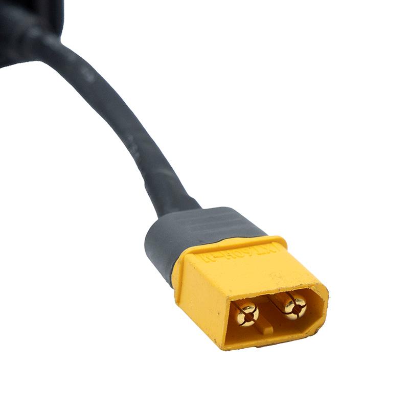 Cable alargador XT60 batería/controladora original Wispeed T855 - 1,55M