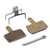Pastilha de freio quadrada de cobre RT004-M com talão [RAMBOMIL] - 2 conjuntos