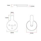 CT002 pastilha [Ewheel] - 2 conjuntos