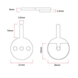 CT007 Brake Pad [Ewheel] - 2 games 