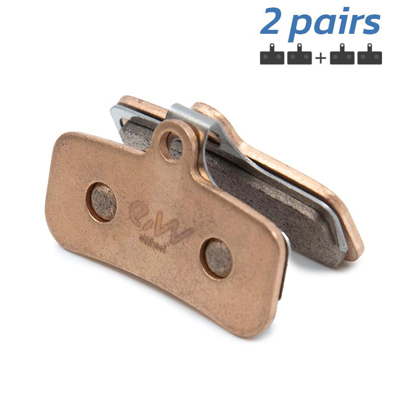 Pastilha de travão RT007-S sinterizada para Shimano saint M810/M820 - Jogo de 2 