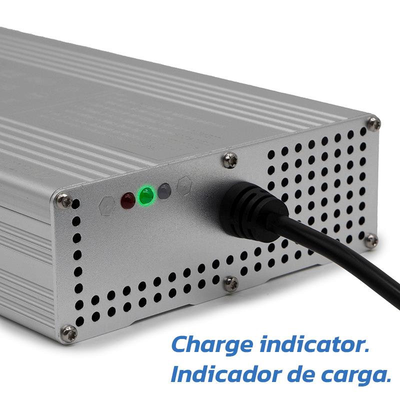 Cargador 52V (salida 58,8v) 7A conector GX16 [Ewheel]