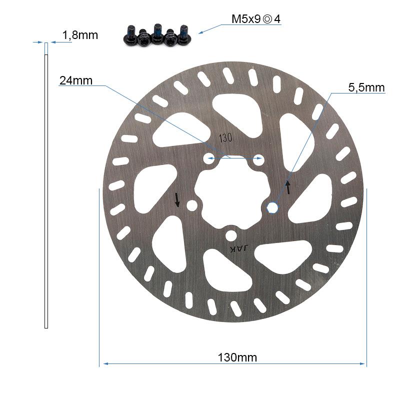 Bremsscheibe 5H 130mm Xiaomi Mi4 Pro Original