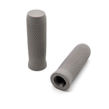 Puños de silicona grises para Ninebot Es1 Es2 Es4 - 2 uds
