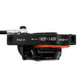 Hydraulik-Bremskit 1 schwarz A5-D Vorne [Nutt]