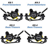 Kit 1 freno hidráulico negro CR-3 Delantero [Zoom]