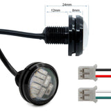 Czerwony led oko orla 12-20V [Minimotors]