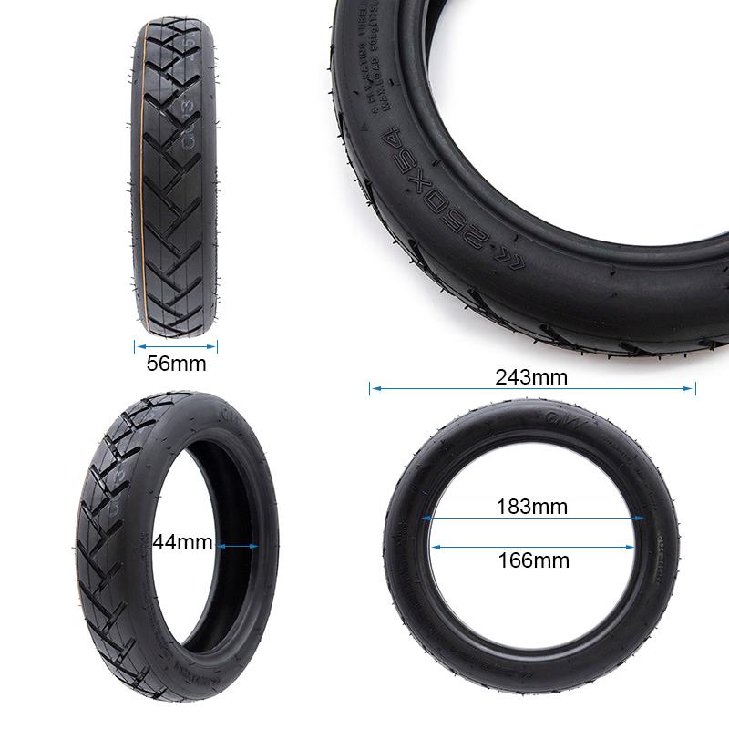 Neumático tubeless 250x54 para Xiaomi Mi4 [Ewheel]