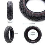 Rueda maciza ultraligera 10x2,5-6,1/B34 - puntos rojos [Nedong]