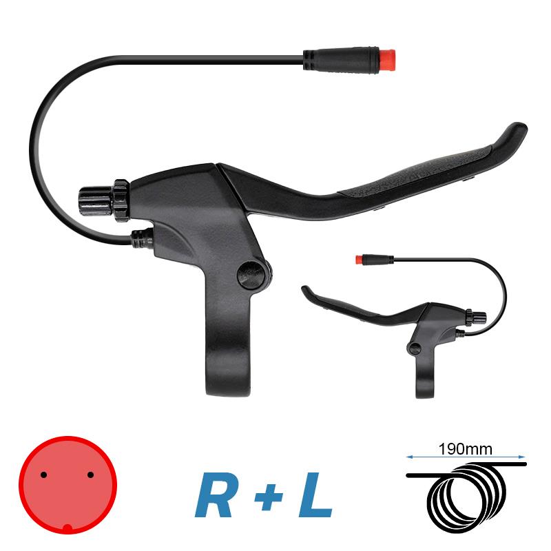 Bremshebel mit Sensor und Spanner R und L - Wasserdichter Stecker