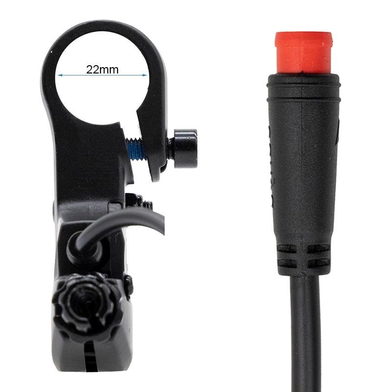 Bremshebel mit Sensor und Spanner R und L - Wasserdichter Stecker