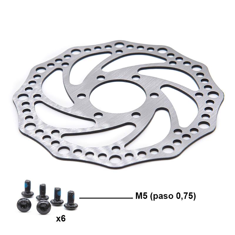 Tarcza Hamulcowa R6.2 140 mm 6H Srebrny - 48 mm