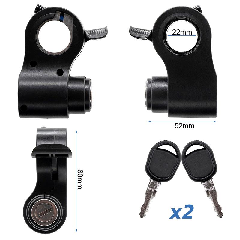 Accelerador con llave de contacto Kukirin G2 pro (Versión 2024)