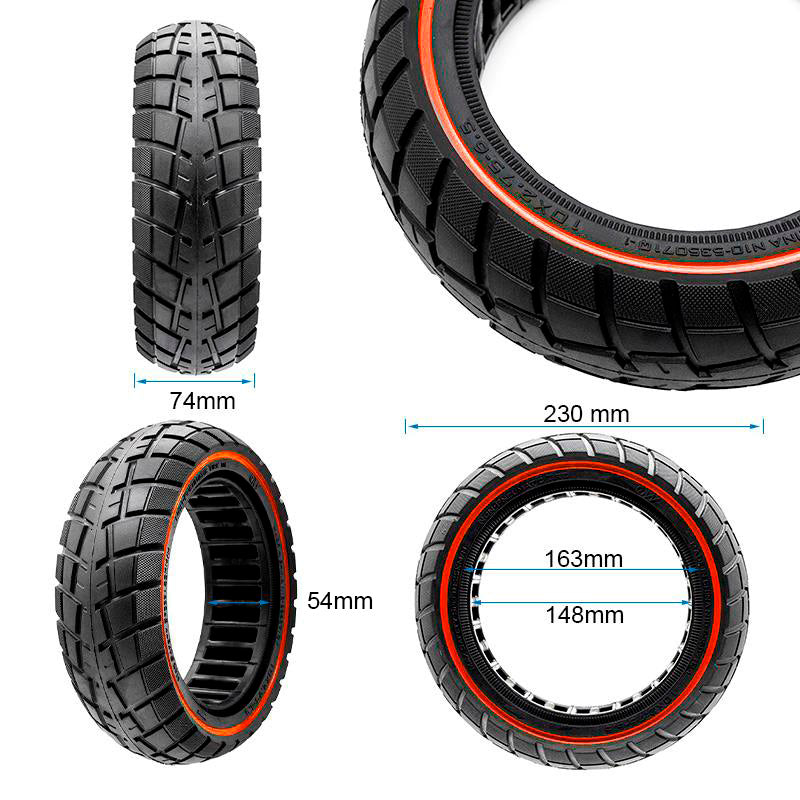 Ultra-light Solid Offroad Wheel 10x2.75-6.5/B55 [Ewheel]