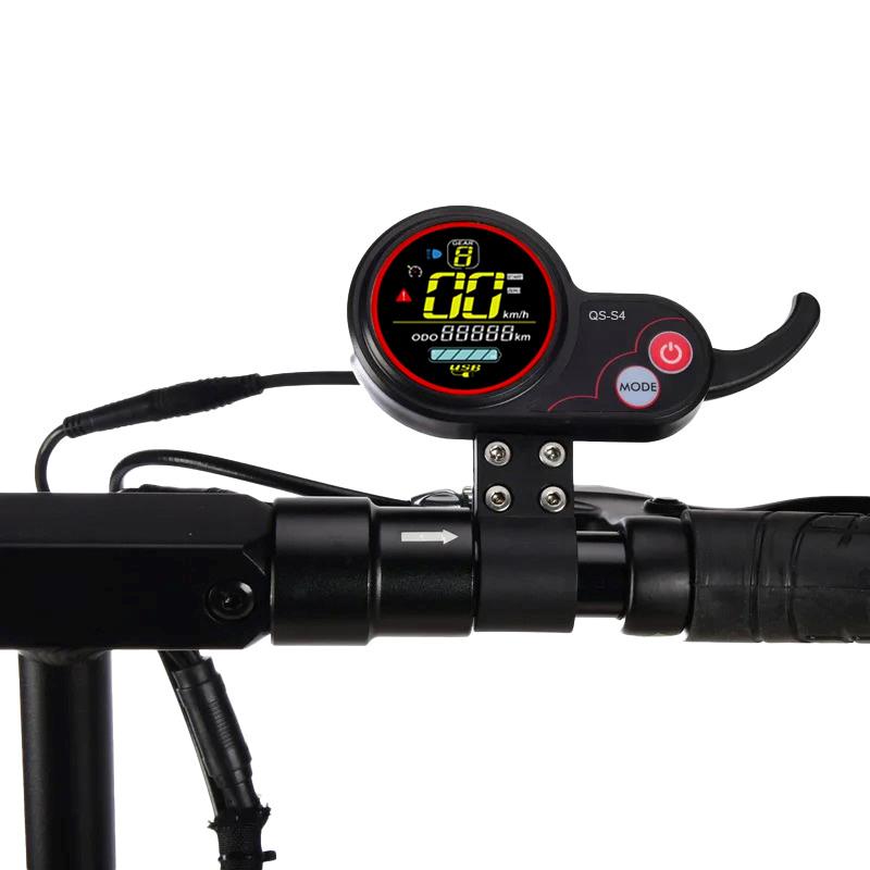 Display QS-S4 36/48V 6 pin with new model thumb throttle