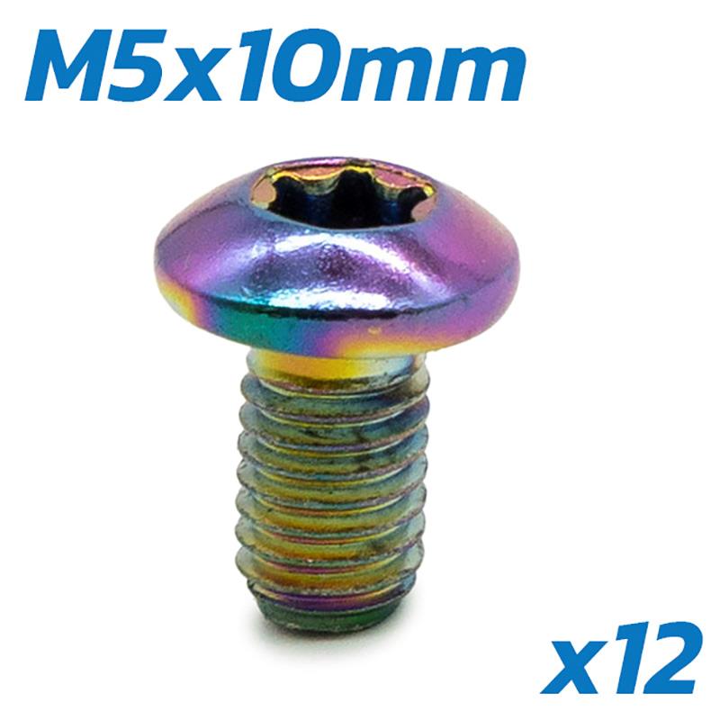 Parafuso M5x10 para discos de travão - 12 unid. 