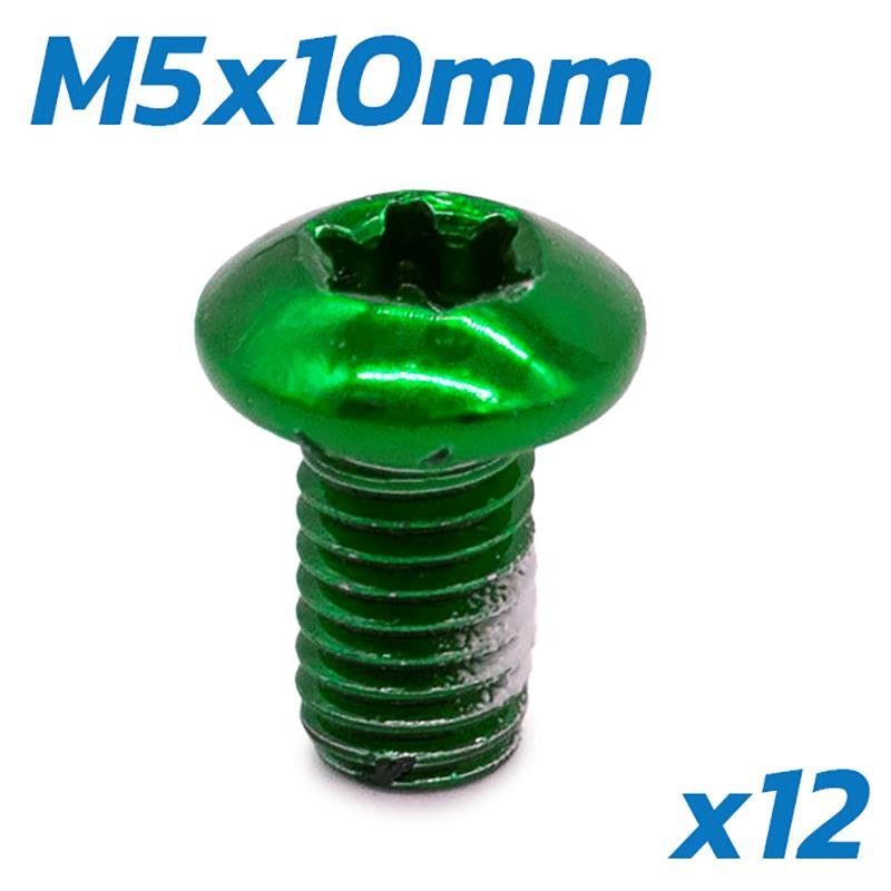 Parafuso M5x10 para discos de travão - 12 unid. 