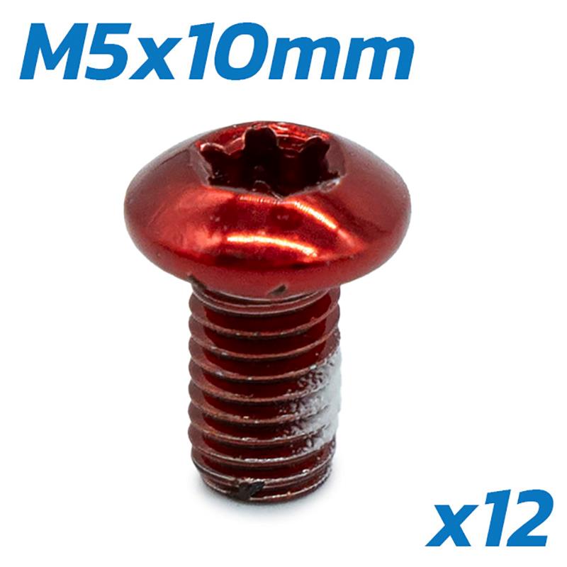 Parafuso M5x10 para discos de travão - 12 unid. 